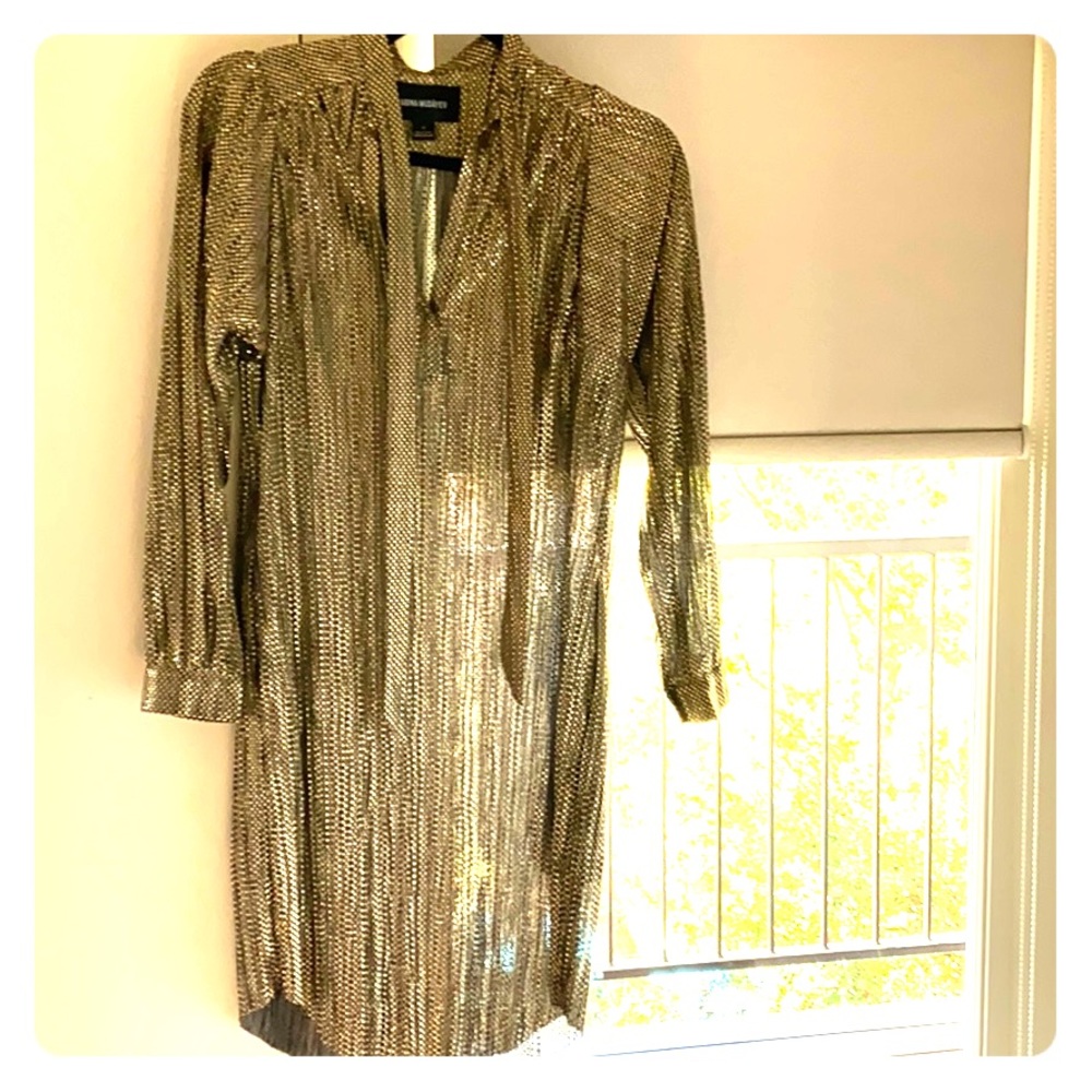 Gold and silver Dress